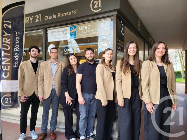 Appartement F2 à vendre - 2 pièces - 40.48 m2 - MASSY - 91 - ILE-DE-FRANCE - Century 21 Etude Ronsard